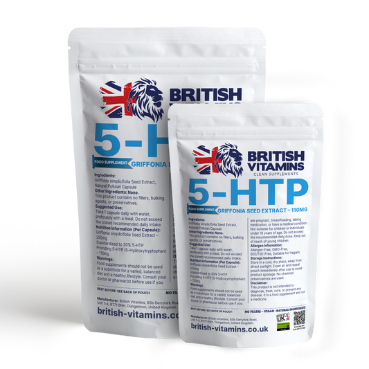 Griffonia Seed Extract – 110mg (Standardised to 30% 5HTP) Health & Beauty:Vitamins & Lifestyle Supplements:Vitamins & Minerals British Vitamins