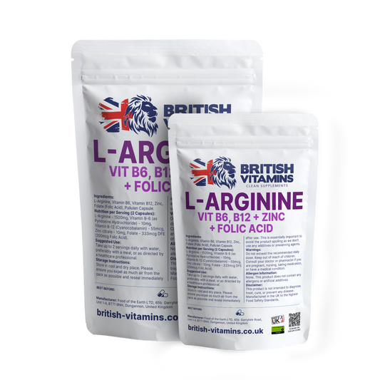 L-Arginine Supplement Health & Beauty:Vitamins & Lifestyle Supplements:Vitamins & Minerals British Vitamins
