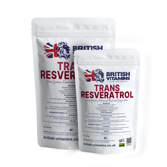 Trans-Resveratrol Supplement – Japanese Knotweed Root & Grape Skin Extract Health & Beauty:Vitamins & Lifestyle Supplements:Vitamins & Minerals British Vitamins