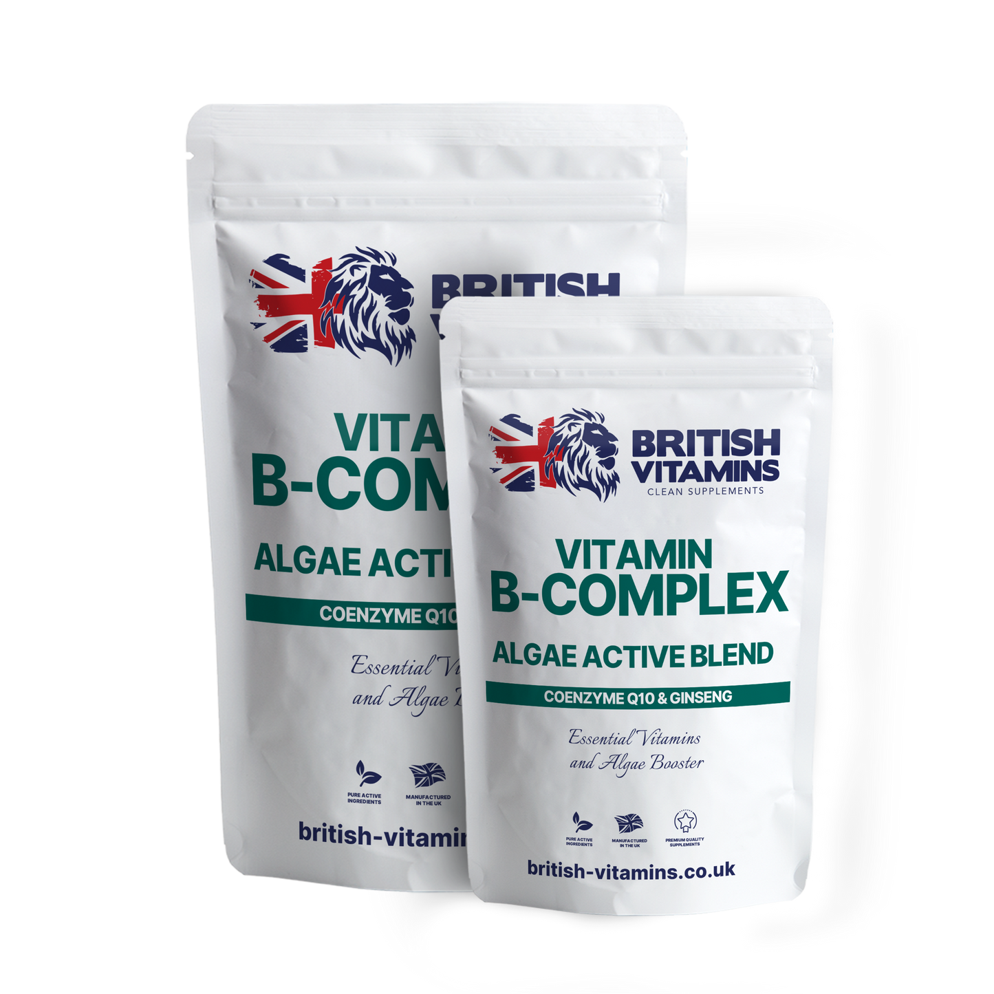 Vitamin B Complex, Q10, Spirulina Chlorella, Ginseng Complex Health & Beauty:Vitamins & Lifestyle Supplements:Vitamins & Minerals British Vitamins