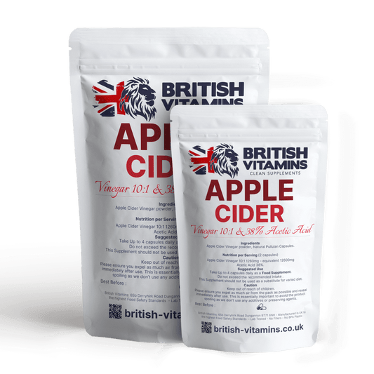 Apple Cider Vinegar Capsules Health & Beauty:Vitamins & Lifestyle Supplements:Vitamins & Minerals British Vitamins