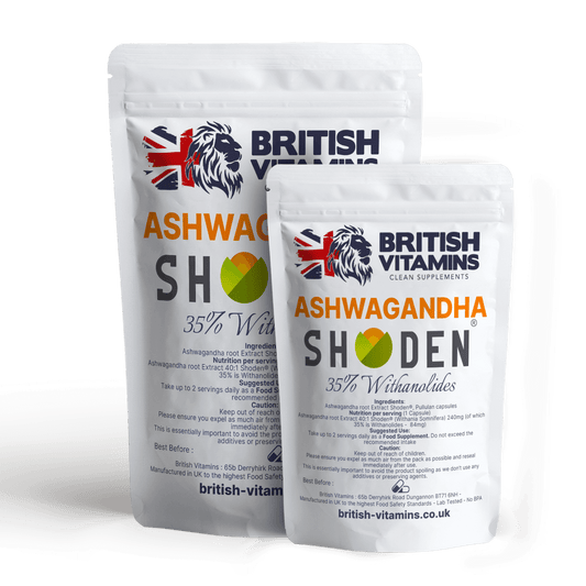 Ashwagandha Shoden Health & Beauty:Vitamins & Lifestyle Supplements:Vitamins & Minerals British Vitamins