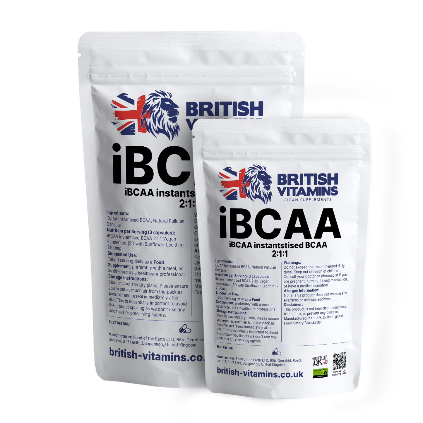 iBCAA 2:1:1 2100mg
