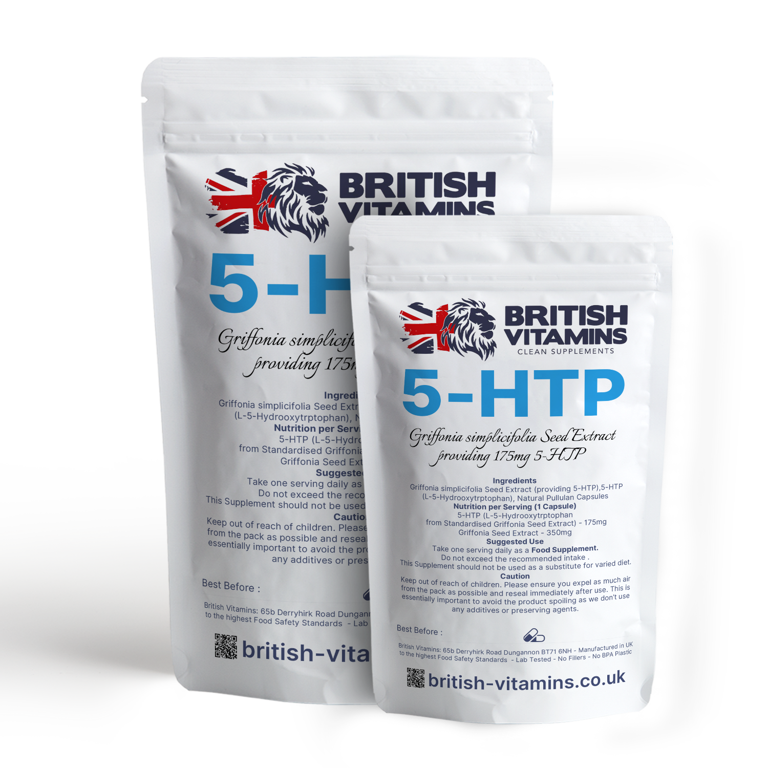 5HTP 175mg sourced from Griffonia Seed Extract 350mg Health & Beauty:Vitamins & Lifestyle Supplements:Vitamins & Minerals British Vitamins   