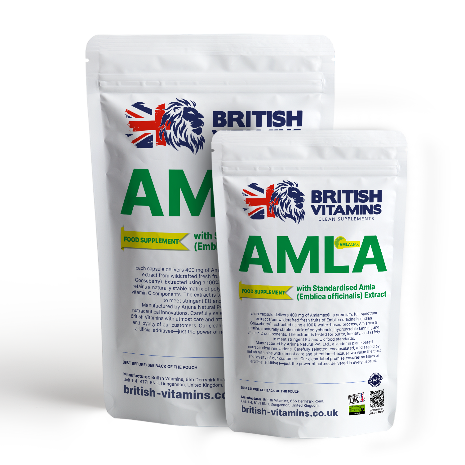 AMLA Amlamax® – 400 mg British Vitamins