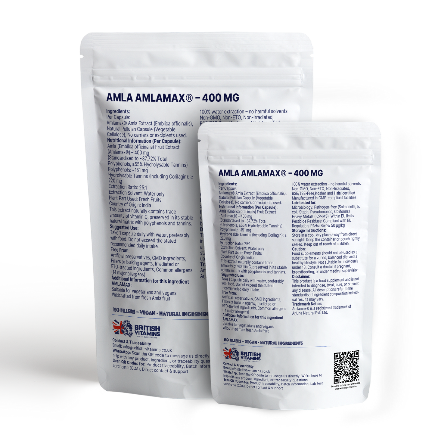 AMLA Amlamax® – 400 mg British Vitamins