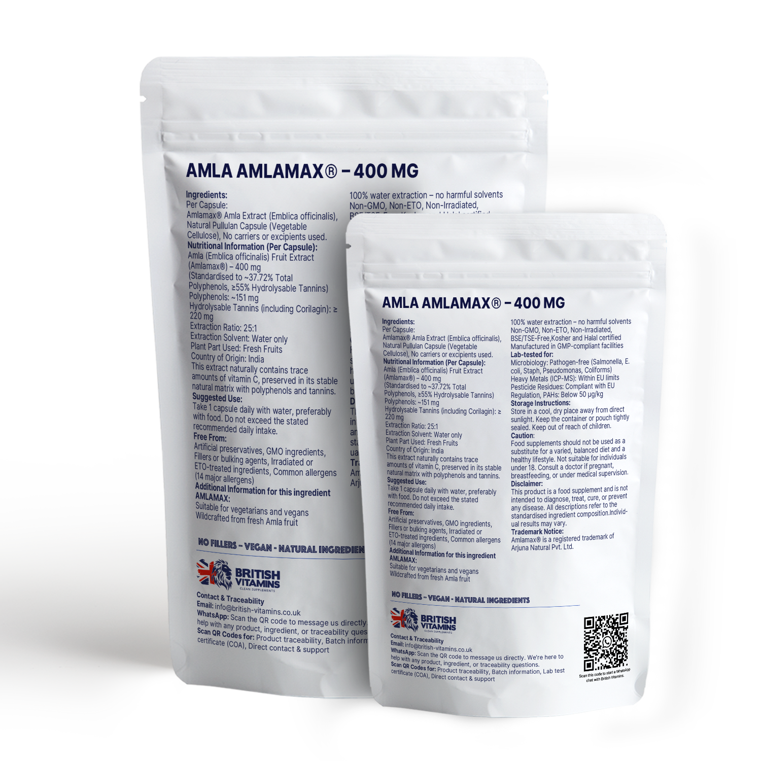 AMLA Amlamax® – 400 mg British Vitamins