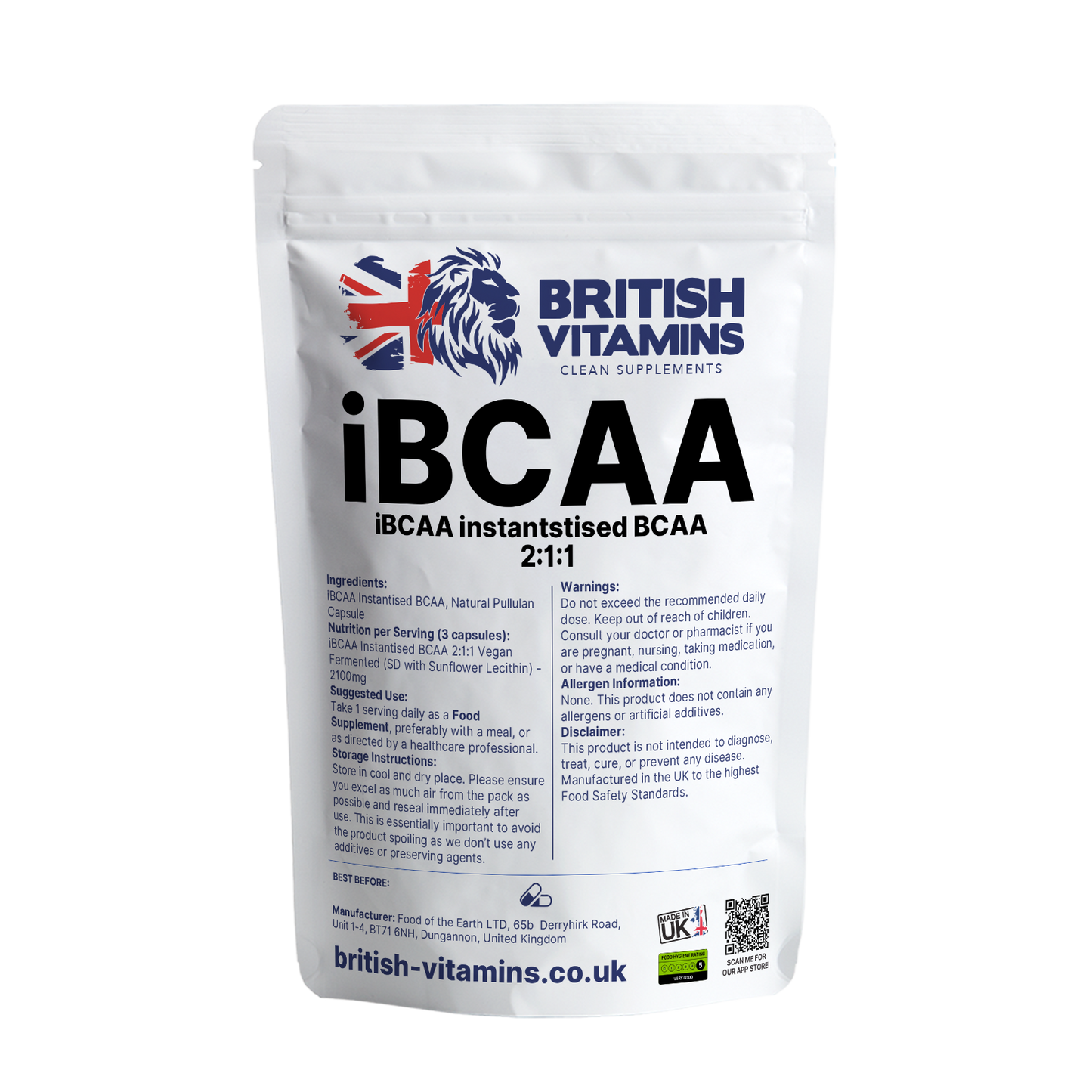 iBCAA 2:1:1 2100mg