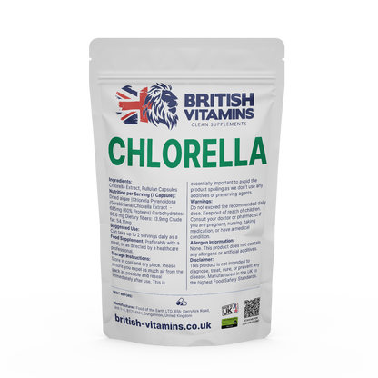 Chlorella Antibody 60% protein Health & Beauty:Vitamins & Lifestyle Supplements:Vitamins & Minerals British Vitamins 30 Capsules ( 1 Month )