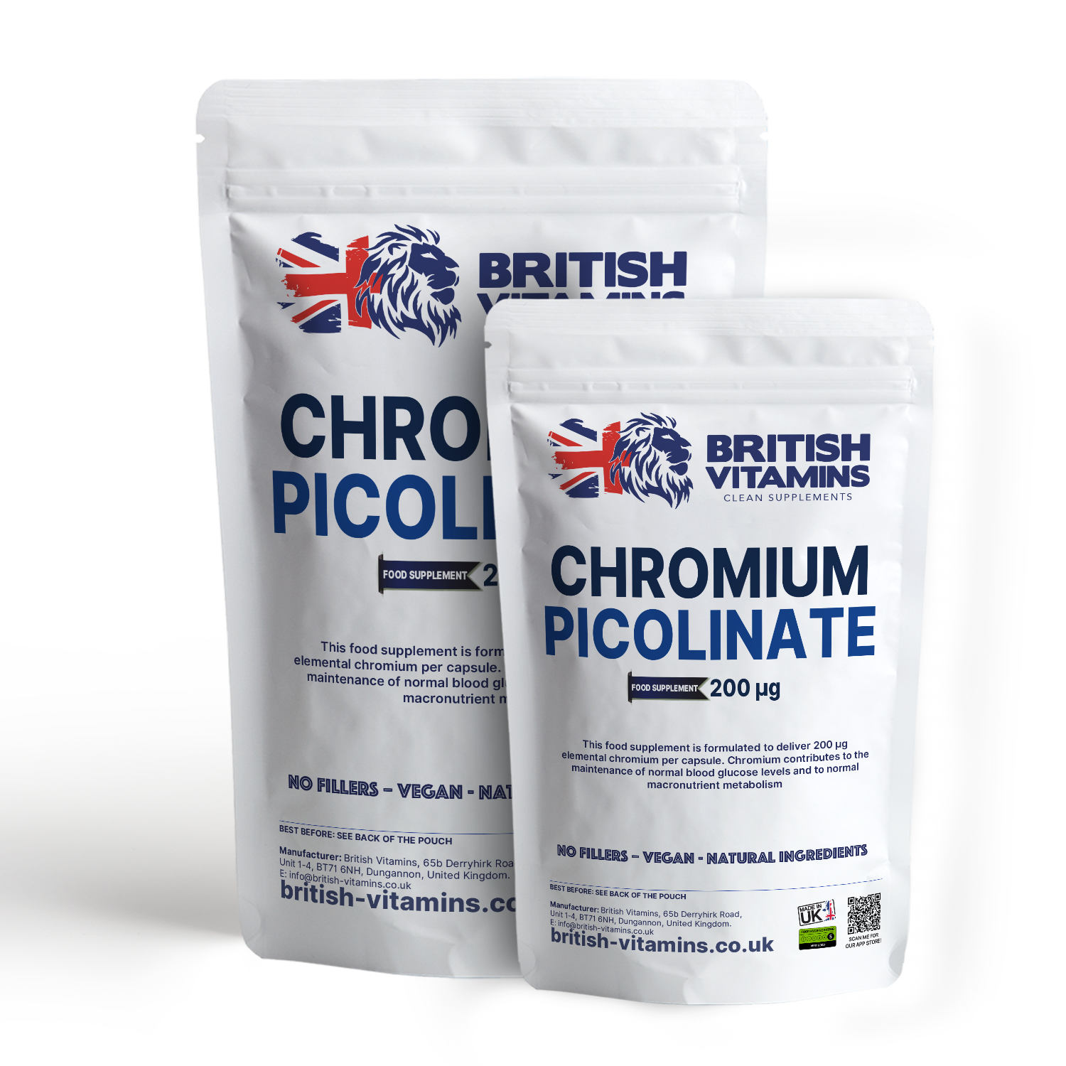Chromium Picolinate 200 British Vitamins