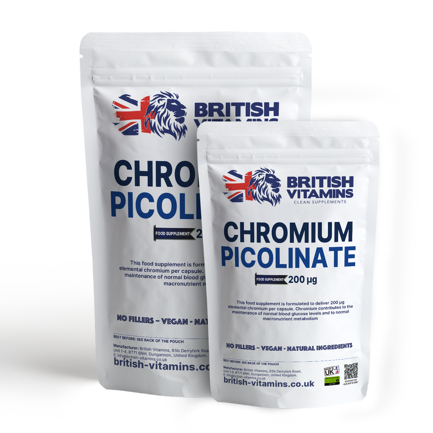 Chromium Picolinate 200 British Vitamins