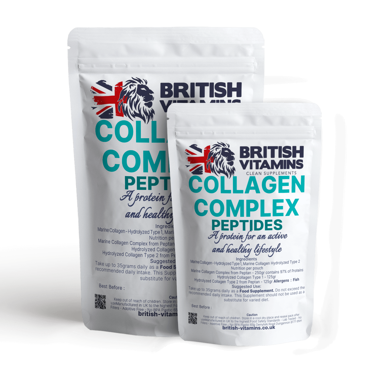 Collagen Complex Proteins Powder Marine Hydrolysed Unflavoured Health & Beauty:Vitamins & Lifestyle Supplements:Vitamins & Minerals British Vitamins 250 gram  