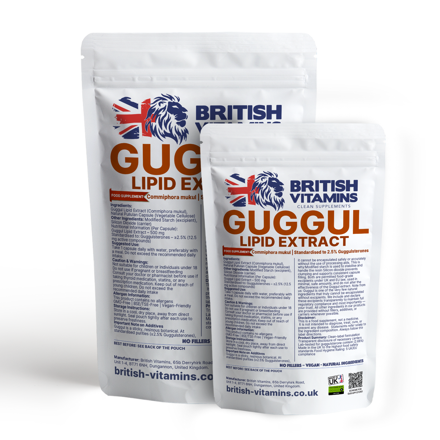 Guggul Lipid Extract – 500mg British Vitamins