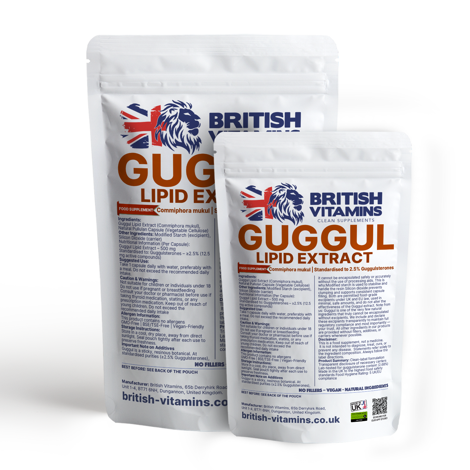 Guggul Lipid Extract – 500mg British Vitamins
