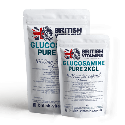 Glucosamine Sulphate 2KCL No Fillers 1000mg Health & Beauty:Vitamins & Lifestyle Supplements:Vitamins & Minerals British Vitamins 5 Capsules ( Sample )  