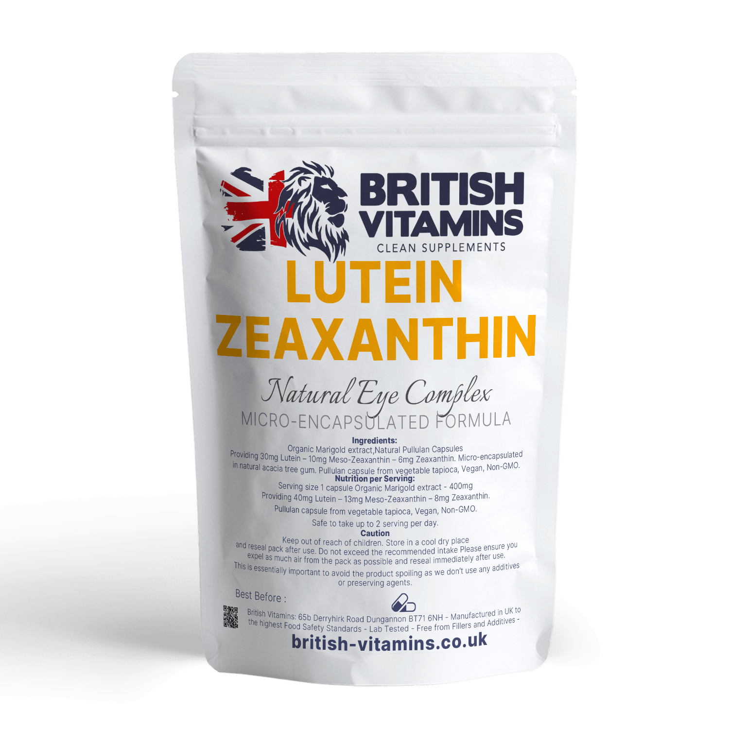 Lutein & Zeaxanthin Health & Beauty:Vitamins & Lifestyle Supplements:Vitamins & Minerals British Vitamins   