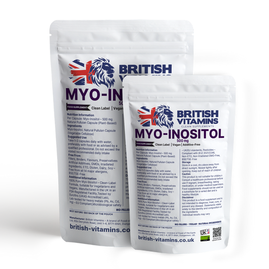 Myo-Inositol 500 mg British Vitamins