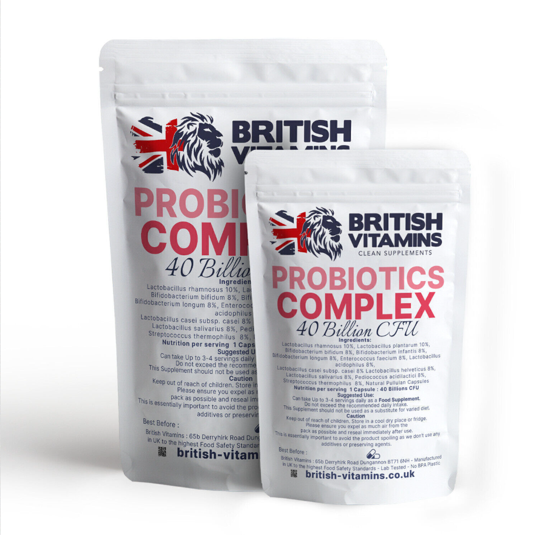 Probiotics COMPLEX Bio Culture 40 Billion CFU Health & Beauty:Vitamins & Lifestyle Supplements:Vitamins & Minerals British Vitamins