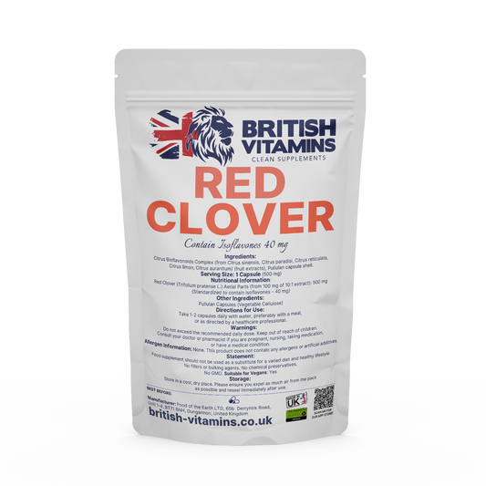 Red Clover Extract Health & Beauty:Vitamins & Lifestyle Supplements:Vitamins & Minerals British Vitamins   