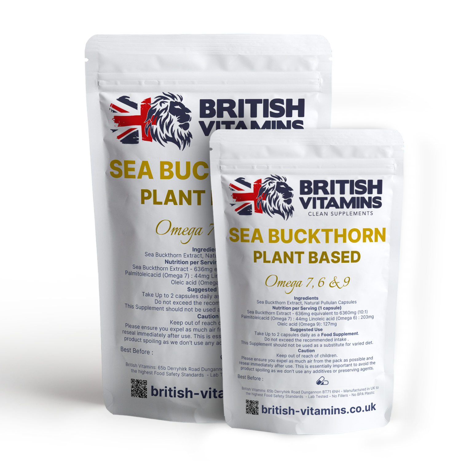 Sea Buckthorn 636mg Plant Based Omega 3 6 9 & 7 Rich in Vitamins and Nutrients Health & Beauty:Vitamins & Lifestyle Supplements:Vitamins & Minerals British Vitamins   