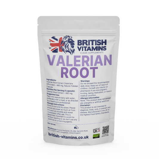 Valerian Root Extract Health & Beauty:Vitamins & Lifestyle Supplements:Vitamins & Minerals British Vitamins 5 Capsules ( Sample )