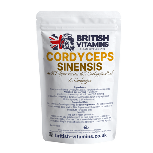 Cordyceps Sinensis Mycelium 40% polysaccharides Health & Beauty:Vitamins & Lifestyle Supplements:Vitamins & Minerals British Vitamins   