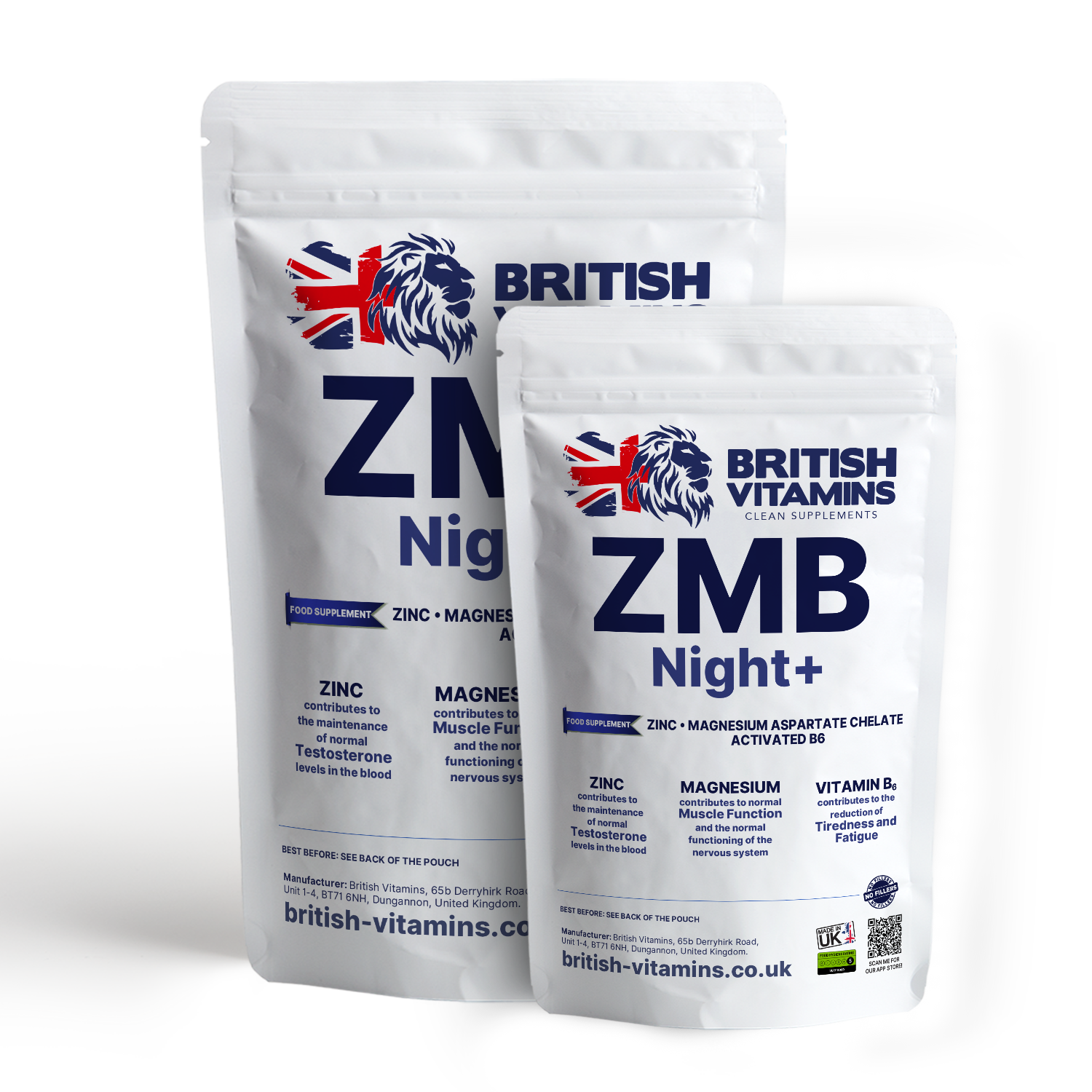 ZMB Night+ British Vitamins