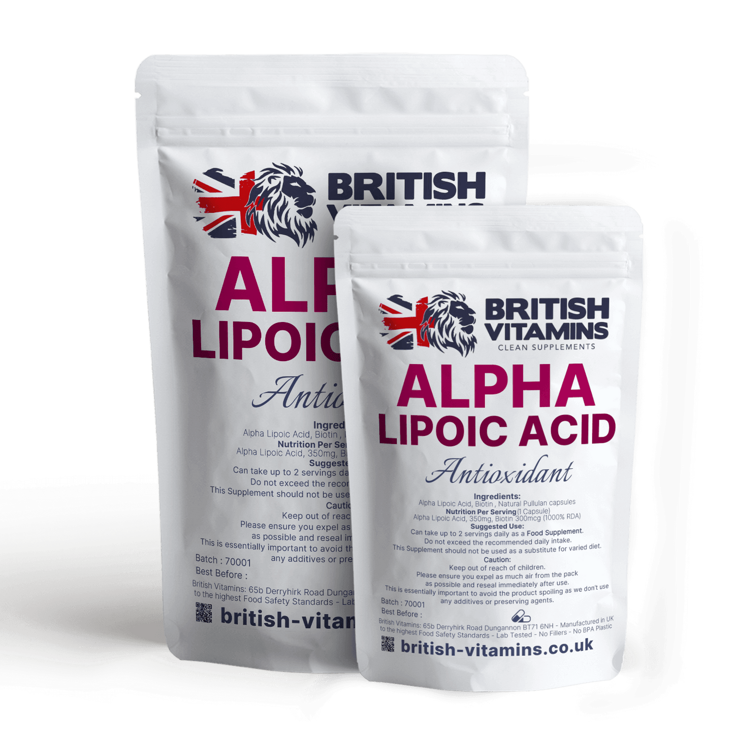 Alpha Lipoic ALA with Biotin Health & Beauty:Vitamins & Lifestyle Supplements:Sports Supplements:Protein Shakes & Bodybuilding British Vitamins   