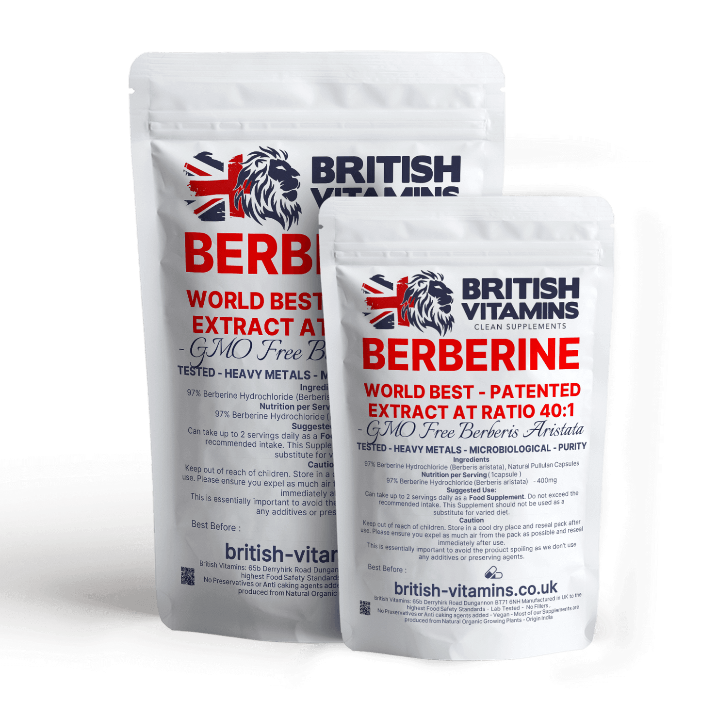 Berberine Berberis capsules 400mg 40:1 Health & Beauty:Vitamins & Lifestyle Supplements:Vitamins & Minerals British Vitamins   