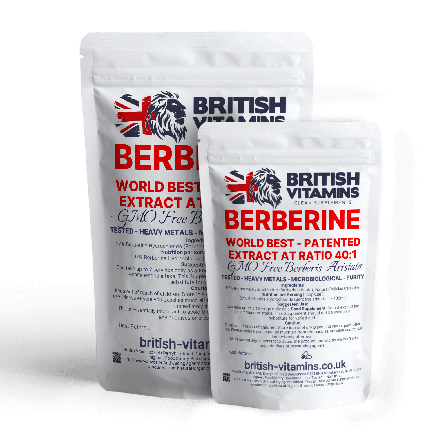 Berberine Berberis capsules 400mg 40:1 Health & Beauty:Vitamins & Lifestyle Supplements:Vitamins & Minerals British Vitamins   