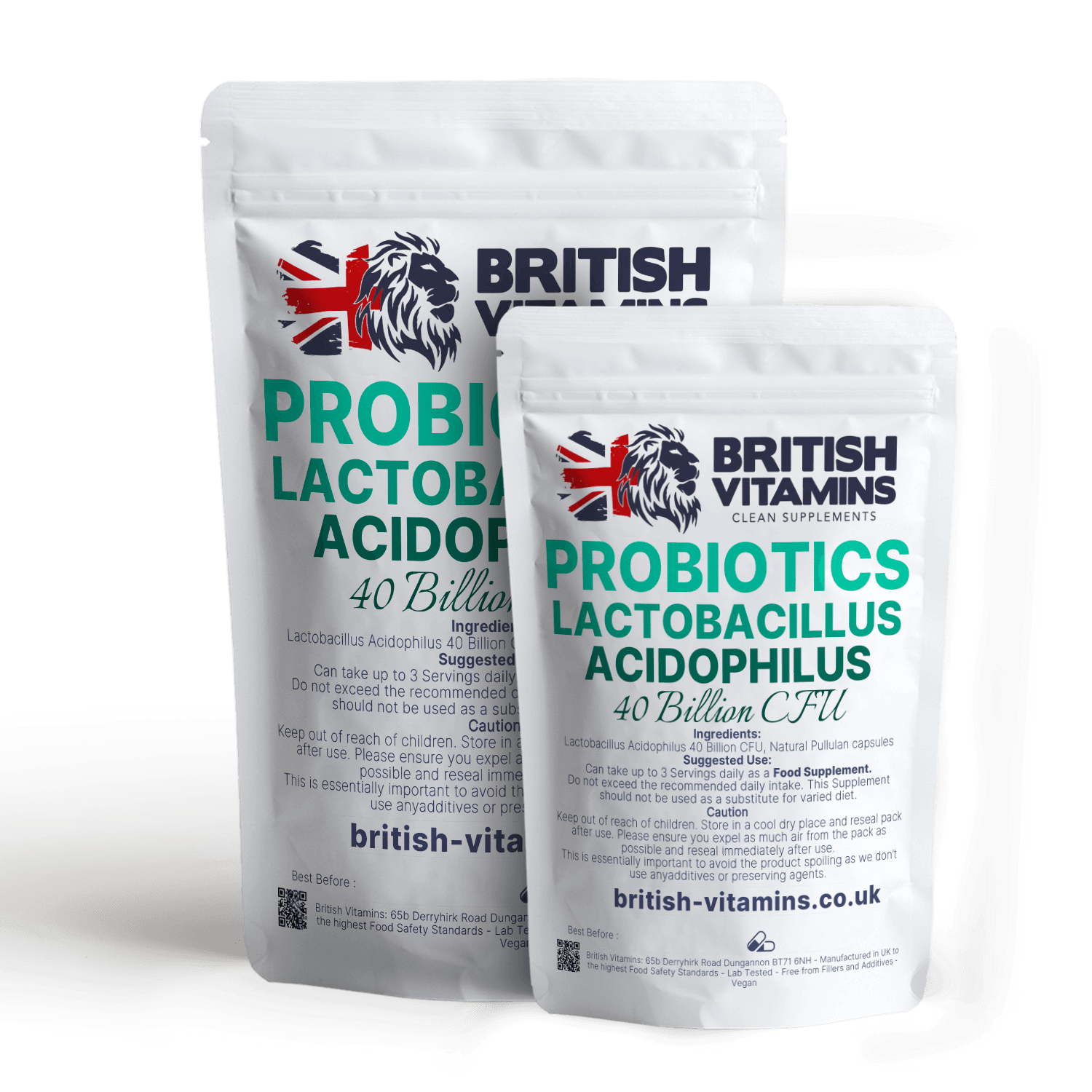 Bio-Culture Active Probiotic Lactobacillus Acidophilus 40 Billion CFU Health & Beauty:Vitamins & Lifestyle Supplements:Vitamins & Minerals British Vitamins   