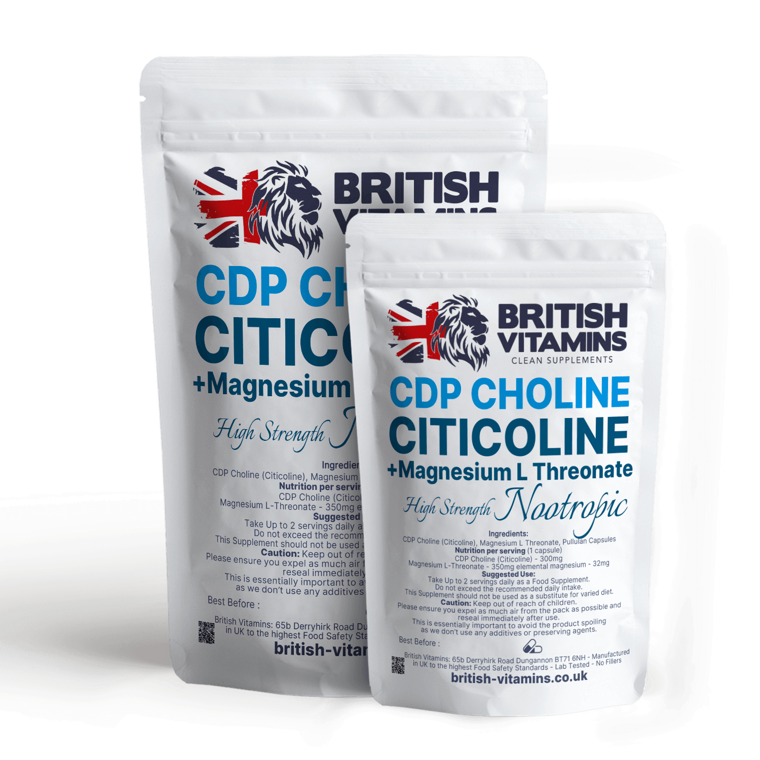 CDP Choline + Magnesium L Threonate Health & Beauty:Vitamins & Lifestyle Supplements:Vitamins & Minerals British Vitamins   