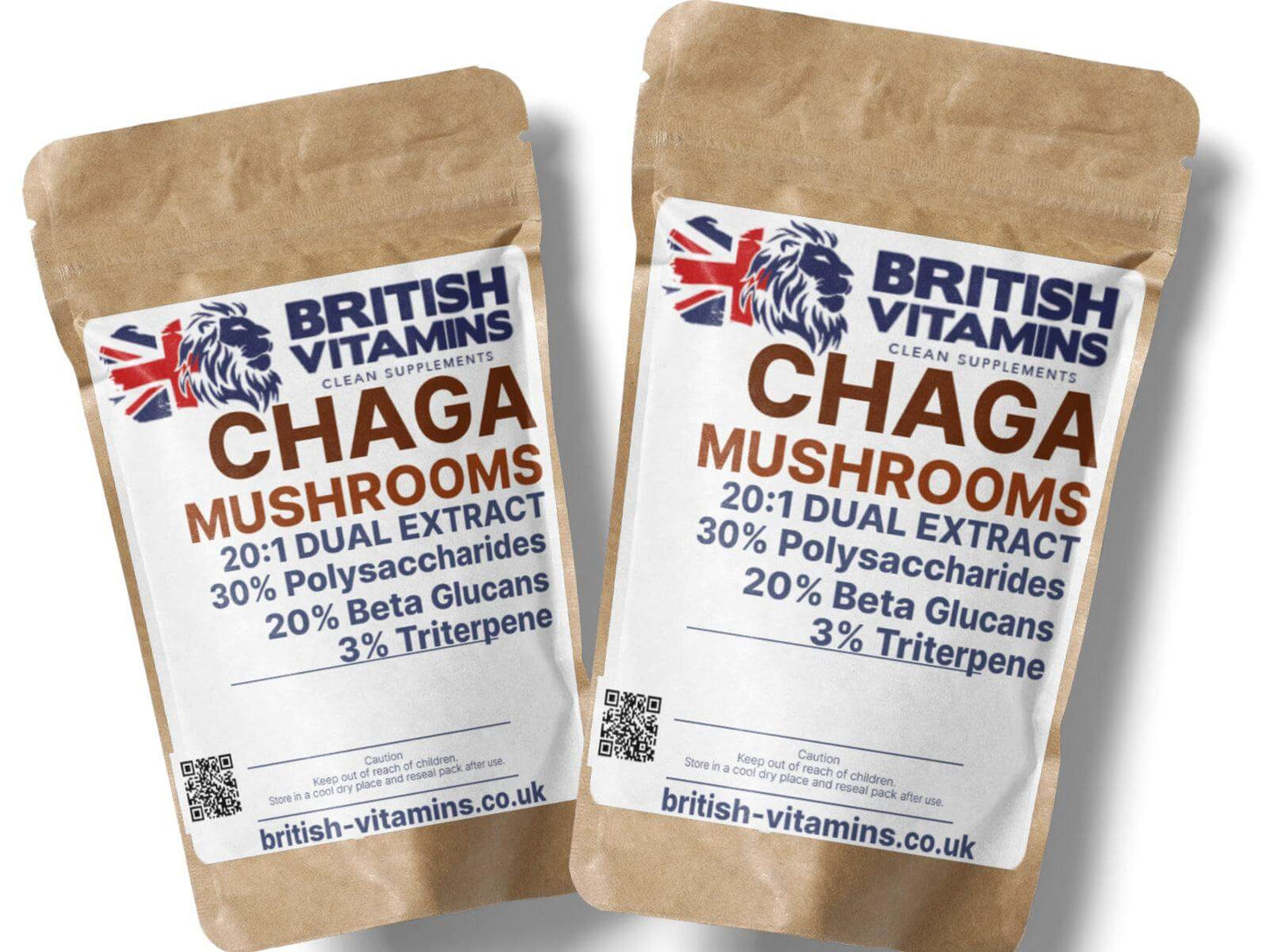 Chaga Mushroom extract 30%Polysacharides 20% Beta Glucans Health & Beauty:Vitamins & Lifestyle Supplements:Vitamins & Minerals British Vitamins   