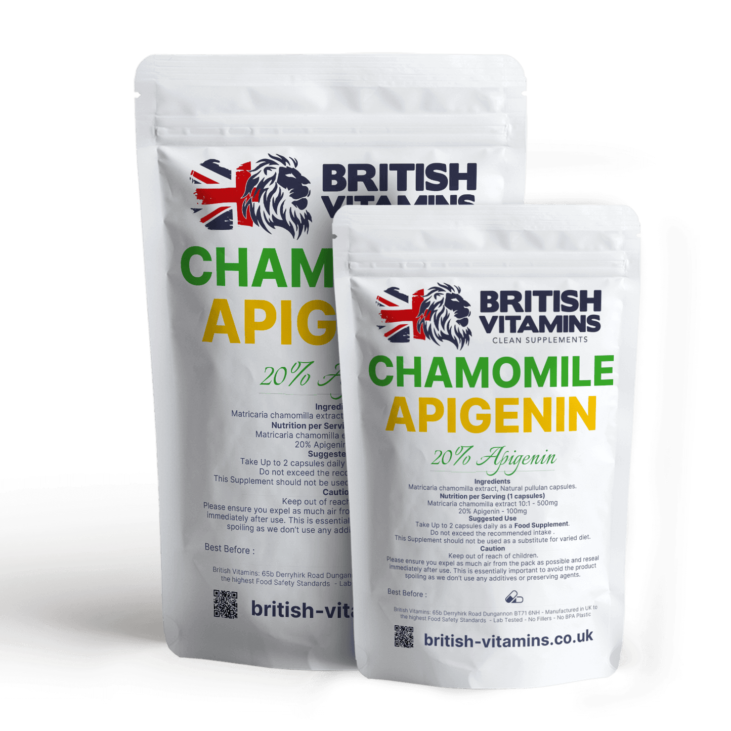 Chamomile Extract 500mg Health & Beauty:Vitamins & Lifestyle Supplements:Sports Supplements:Protein Shakes & Bodybuilding British Vitamins   