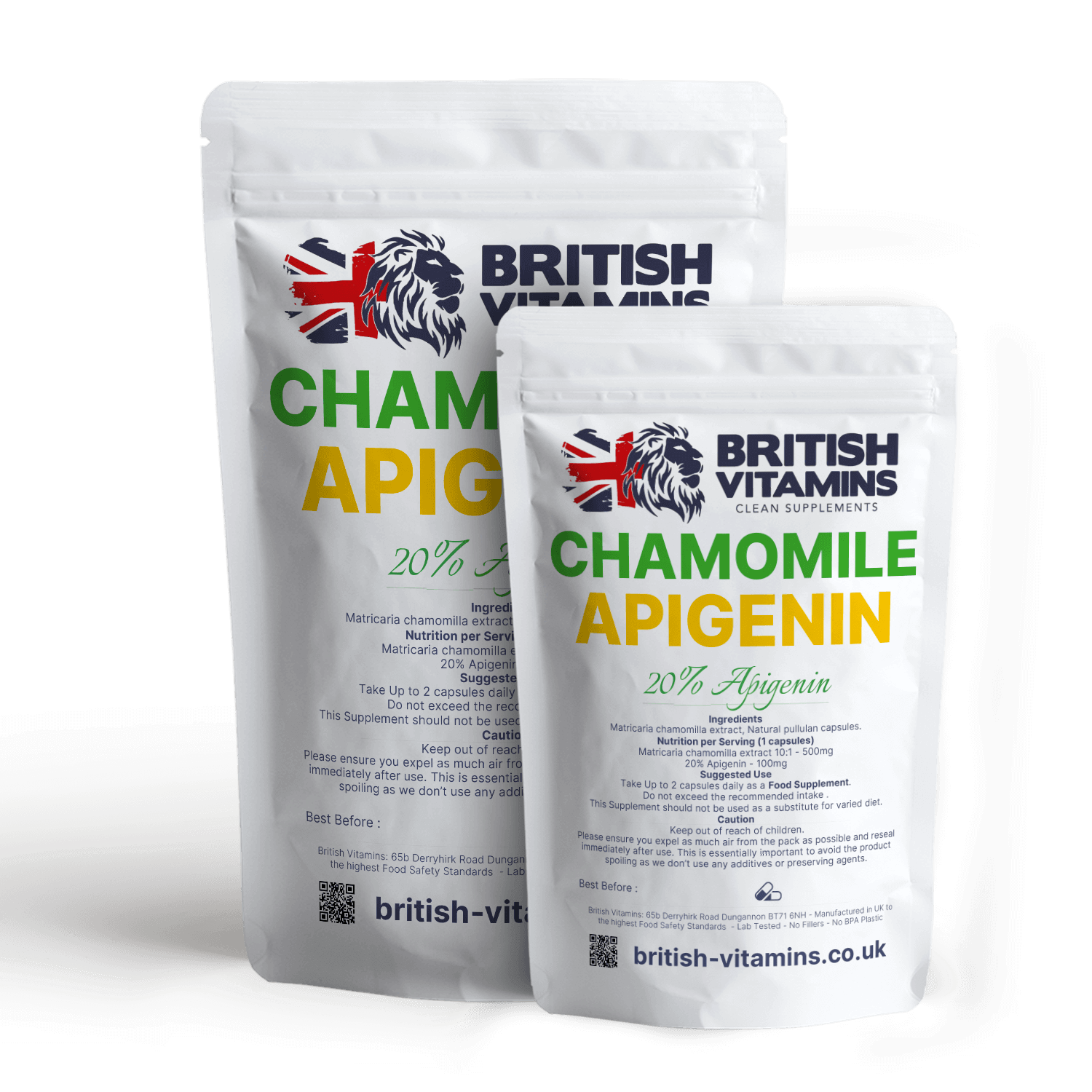Chamomile Extract 500mg Health & Beauty:Vitamins & Lifestyle Supplements:Sports Supplements:Protein Shakes & Bodybuilding British Vitamins   
