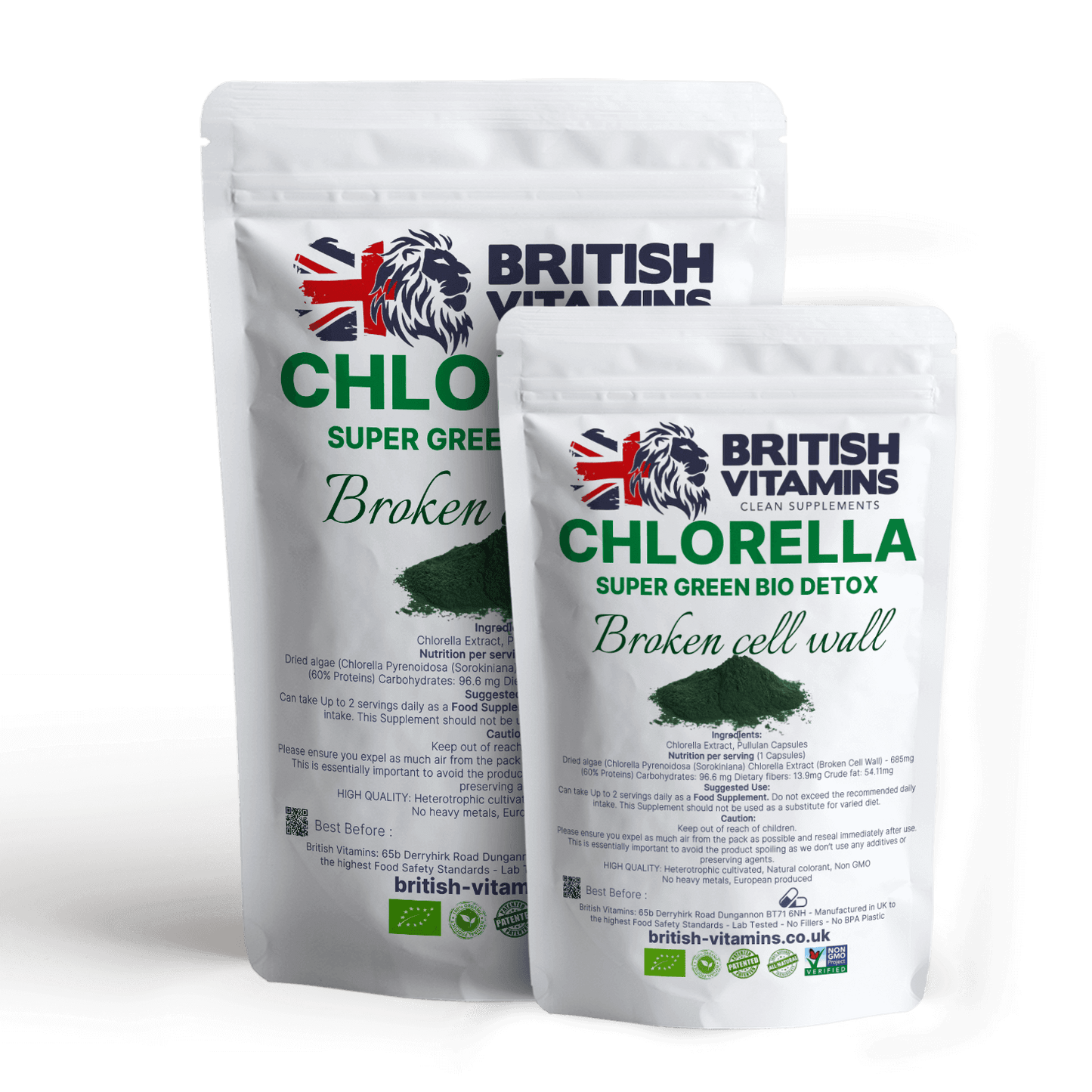 Chlorella Antibody 60% protein Health & Beauty:Vitamins & Lifestyle Supplements:Vitamins & Minerals British Vitamins   