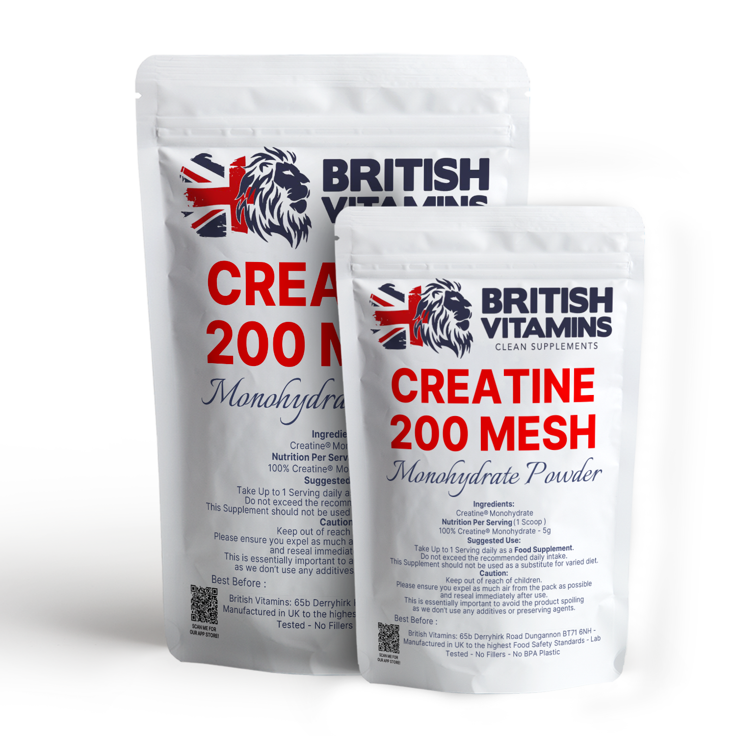 Creatine Monohydrate 200 Mesh Health & Beauty:Vitamins & Lifestyle Supplements:Vitamins & Minerals British Vitamins