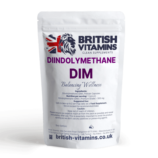 Diindolylmethane Dim 500mg Capsules Health & Beauty:Vitamins & Lifestyle Supplements:Vitamins & Minerals British Vitamins 30 Capsules  