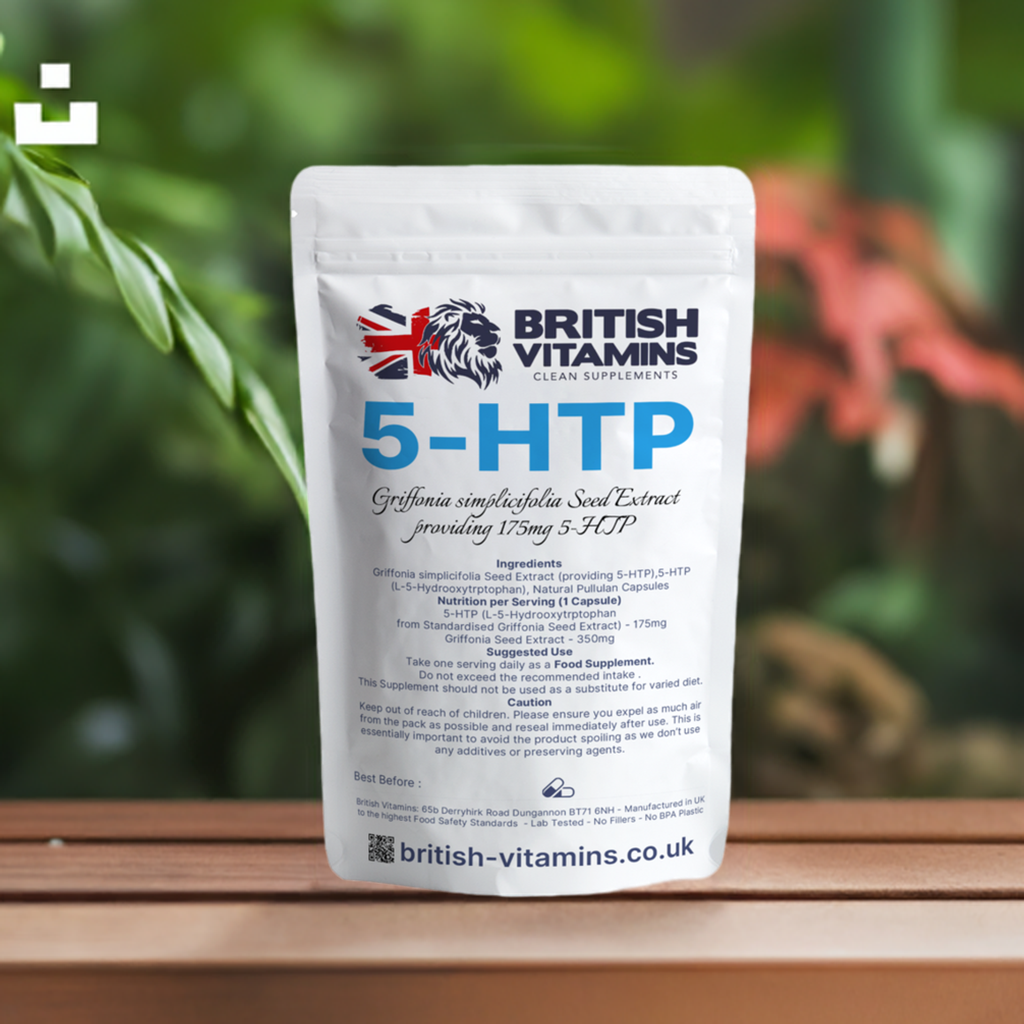 5HTP 175mg sourced from Griffonia Seed Extract 350mg Health & Beauty:Vitamins & Lifestyle Supplements:Vitamins & Minerals British Vitamins   