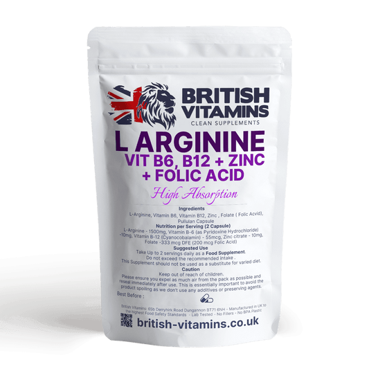 L-Arginine Supplement Health & Beauty:Vitamins & Lifestyle Supplements:Vitamins & Minerals British Vitamins   