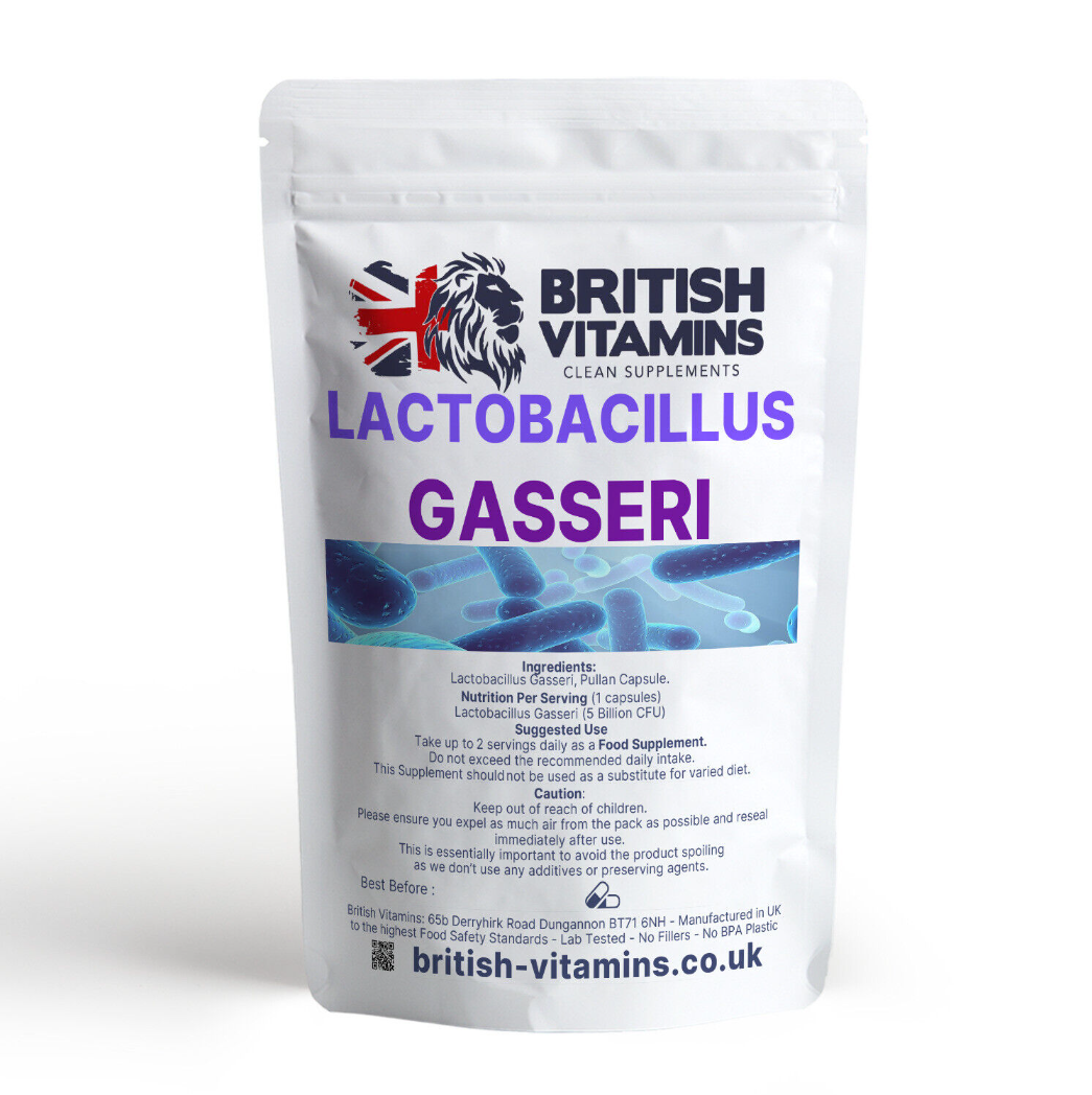 Lactobacillus Gasseri 5 Billion CFU Health & Beauty:Vitamins & Lifestyle Supplements:Vitamins & Minerals British Vitamins 30 Capsules ( 1 Month )