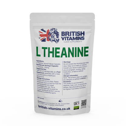 L Theanine 530mg Capsules Supplements No Fillers Health & Beauty:Vitamins & Lifestyle Supplements:Vitamins & Minerals British Vitamins 30 Capsules ( 1 Month )