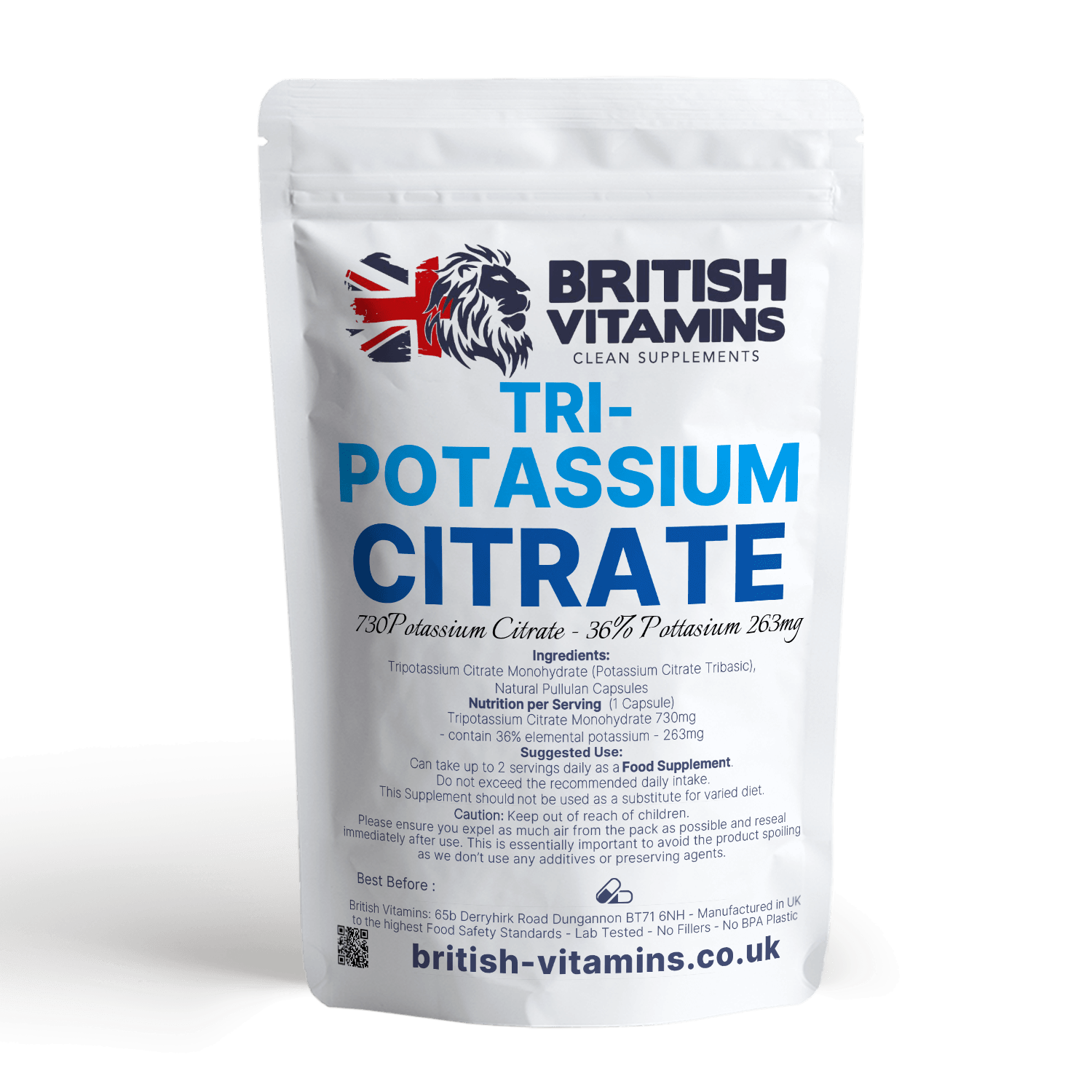 Potassium Citrate Health & Beauty:Vitamins & Lifestyle Supplements:Vitamins & Minerals British Vitamins   