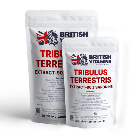 Tribulus Terrestris Supplement - 610mg Capsules Health & Beauty:Vitamins & Lifestyle Supplements:Vitamins & Minerals British Vitamins   