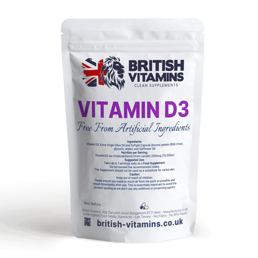 Vitamin D3 10000iu Softgels Food Supplement British Vitamins 120  