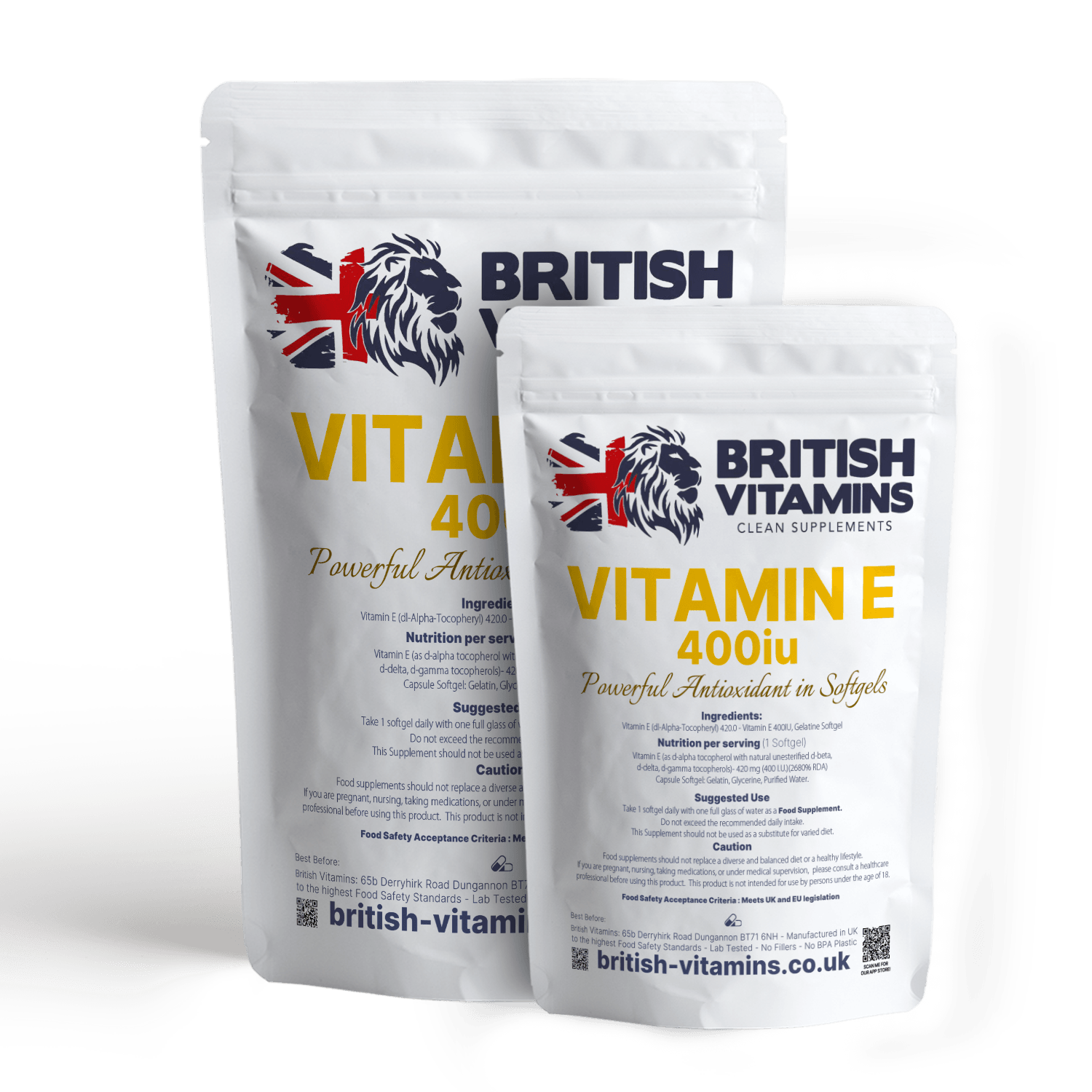 Vitamin E 400iu Softgels Health & Beauty:Vitamins & Lifestyle Supplements:Vitamins & Minerals British Vitamins   